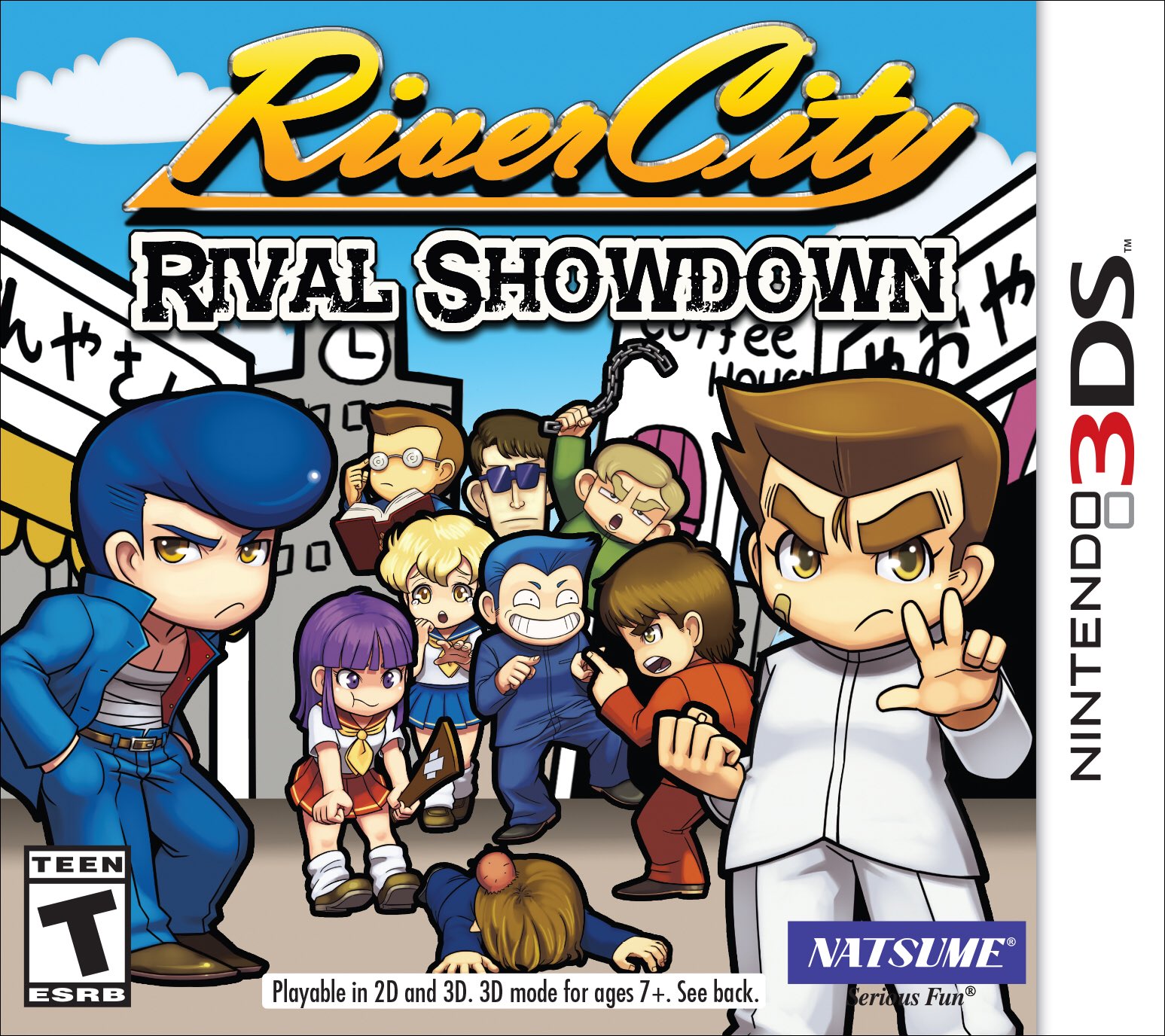 River City Rival Showdown Nintendo 3DS