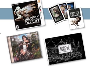 collector's edition bravely default 3ds