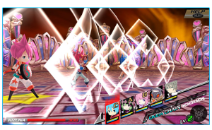Conception 2 3DS Battle Screenshot