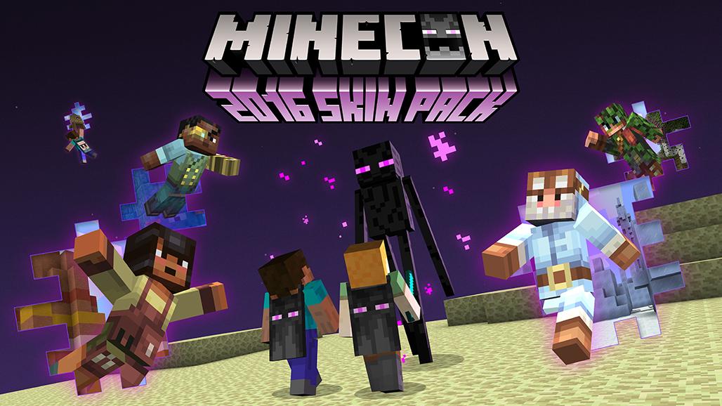 MINECON 2016 Skins for Minecraft Wii U Edition Releasing 