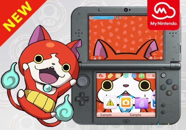 3DS Yo-kai Watch Jibanyan Theme Available On My Nintendo Now border= article