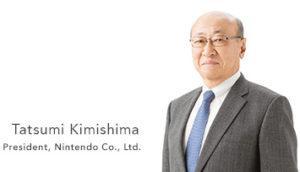 Nintendo president Tatsumi Kimishima Photo