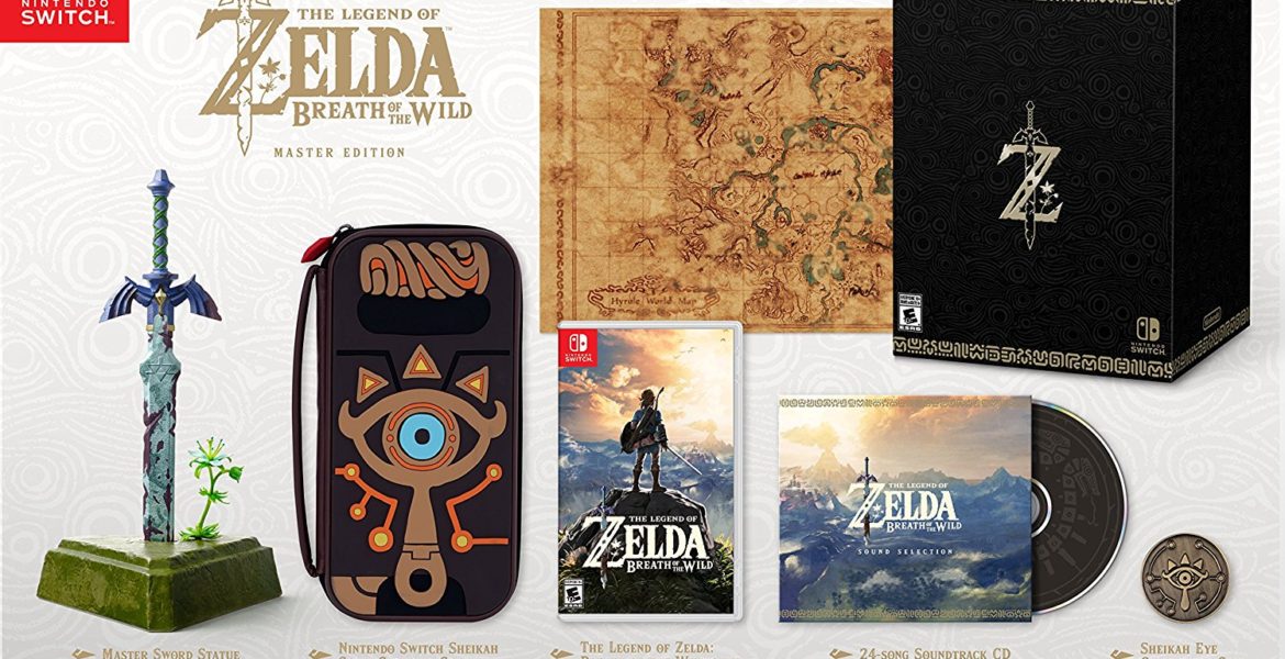Details For The Zelda Breath of the Wild Special Edition & Master Edition