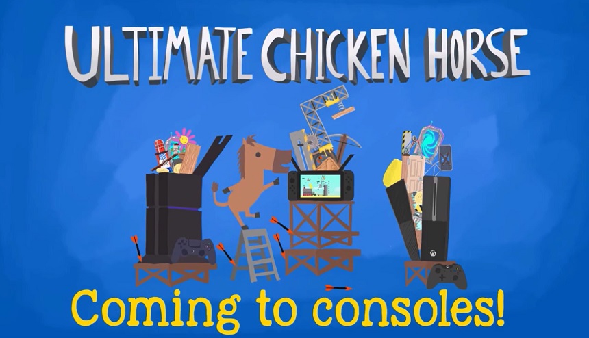Ultimate Chicken Horse Coming to Nintendo Switch, PS4 & Xbox One