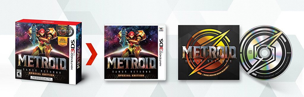 Metroid Samus Returns Special Edition with Music CD