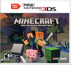 3DS Minecraft Box Art