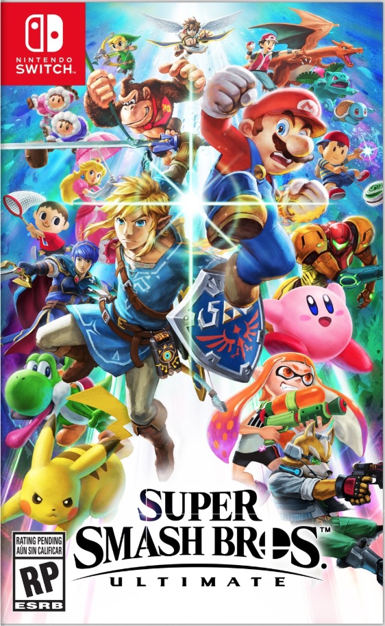 Super Smash Bros. Ultimate Switch box art