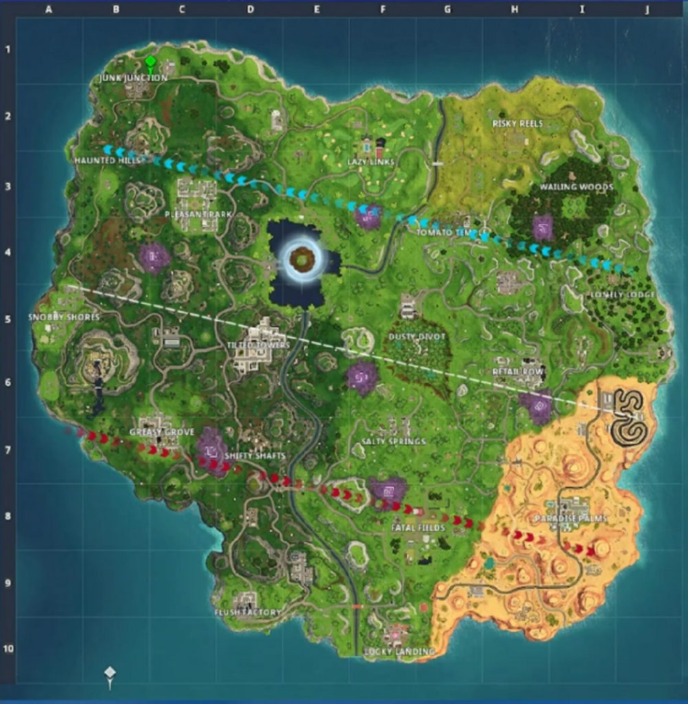 Fortnite Season 6 Map