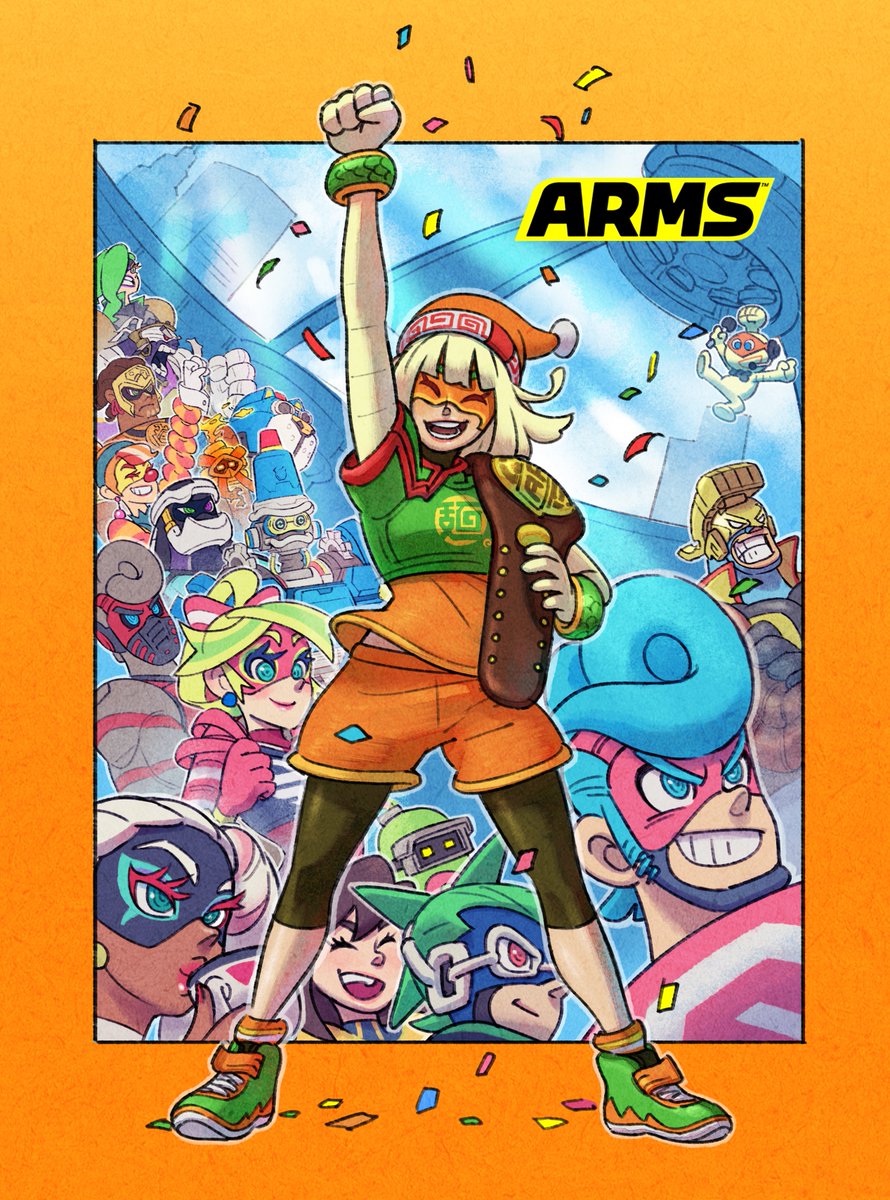 Min Min from Switch game ARMS